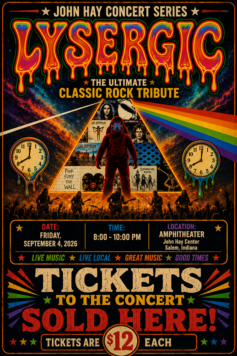 Click here to Purchase Tickets at the John Hay Center Website